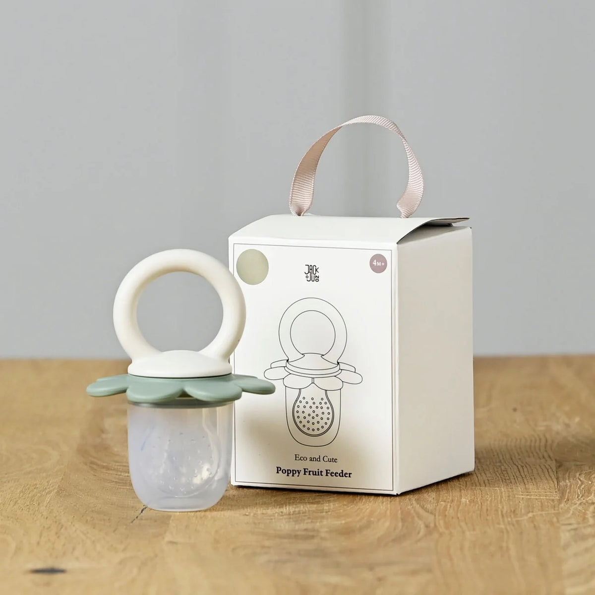 Fruktsmokk Poppy Fruit Feeder Cream/Sage