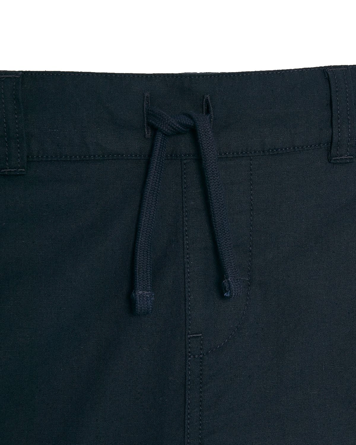 Bukse Linen Trouser Dark Navy