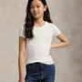 T-skjorte Girl Cotton Jersey White