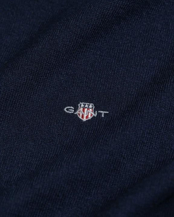 Hettegenser Strikket Evening Blue