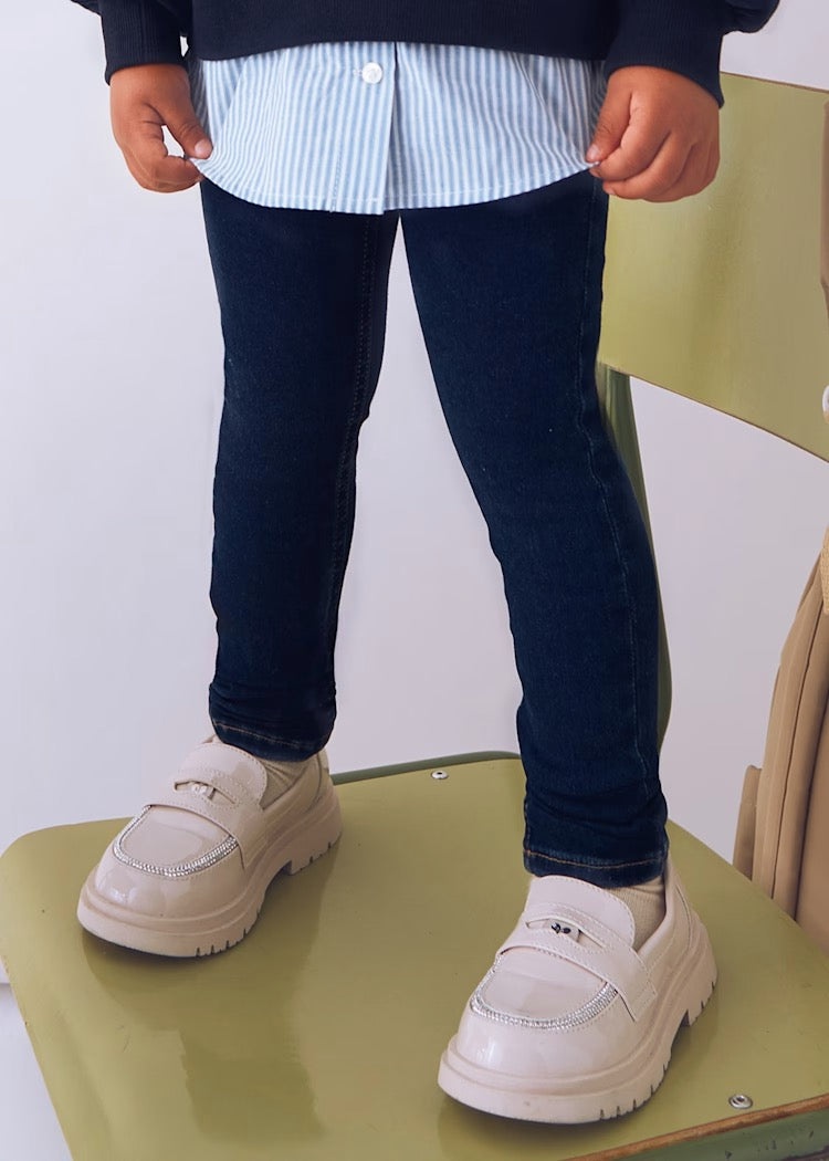 Bukse Basic Slim Fit Super Dark Denim