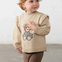 Sett 2-Deler Knit Bamse Brown