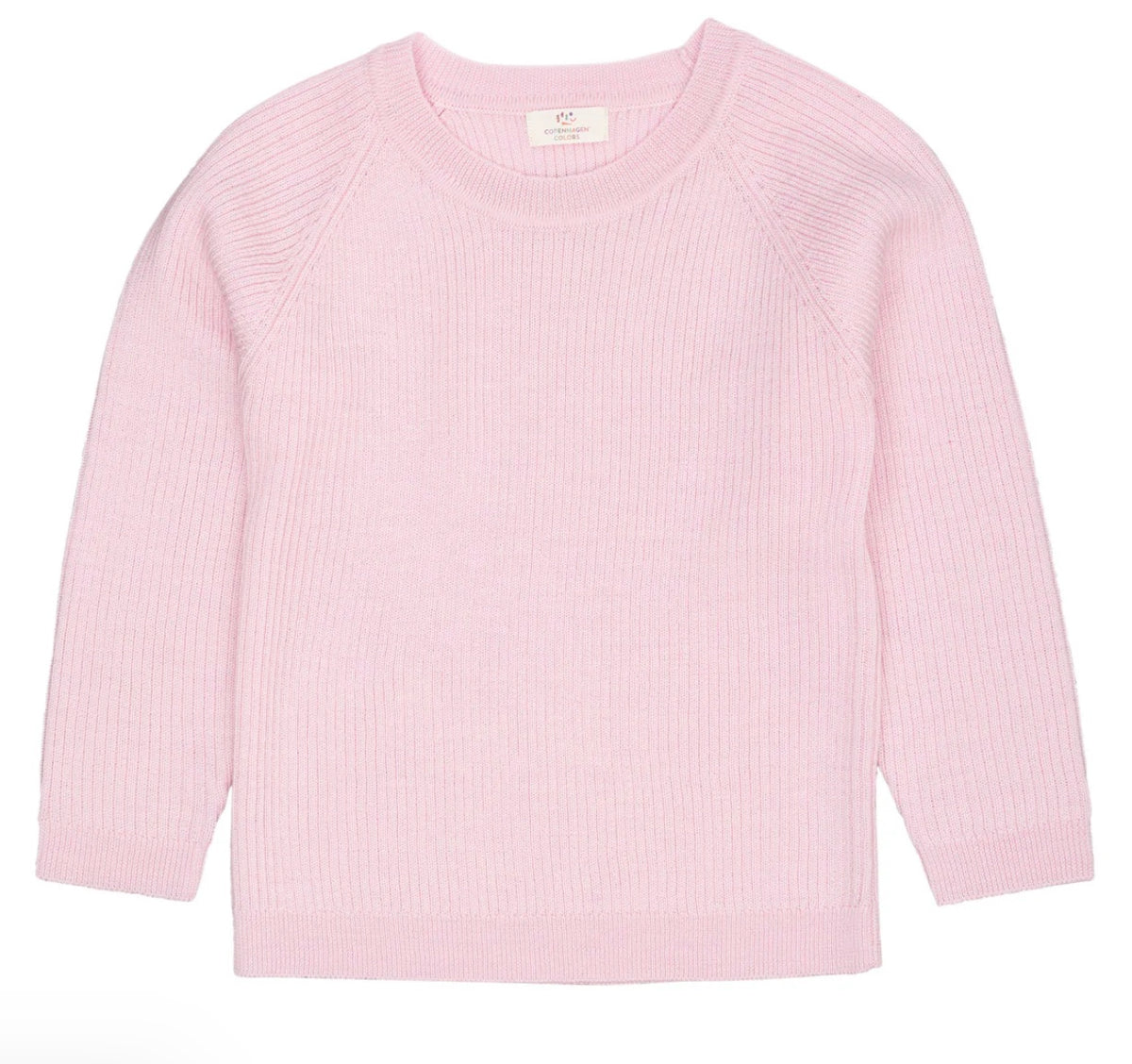 Genser Merino Classic Rib Bubblegum