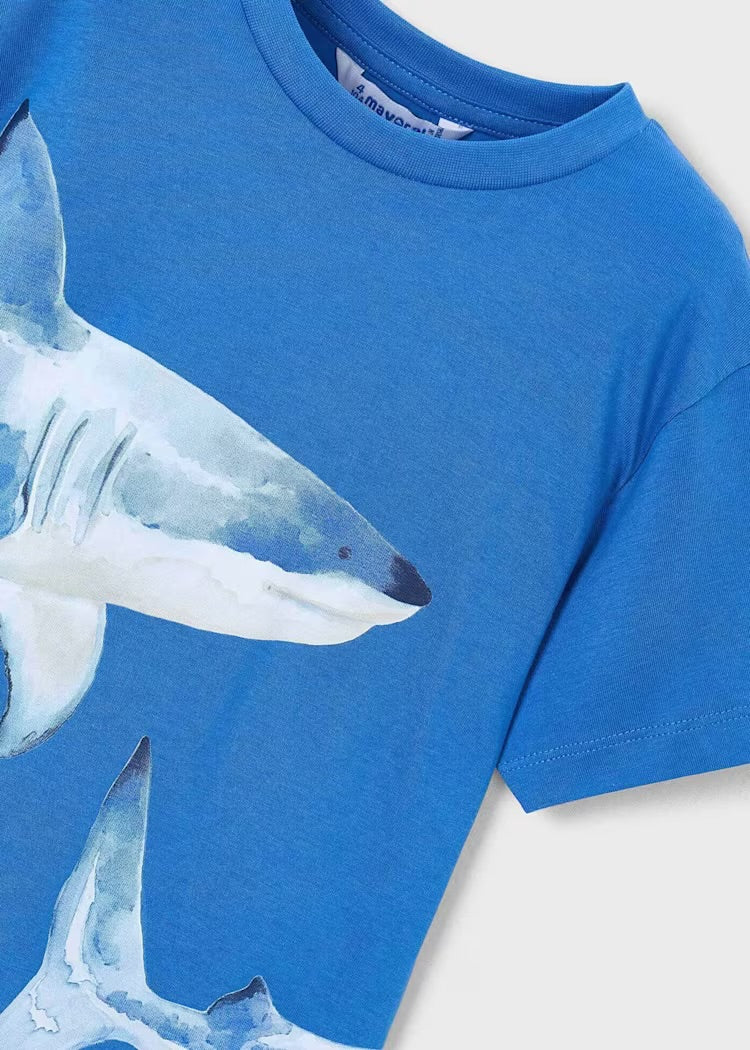 T-skjorte Shark Blue