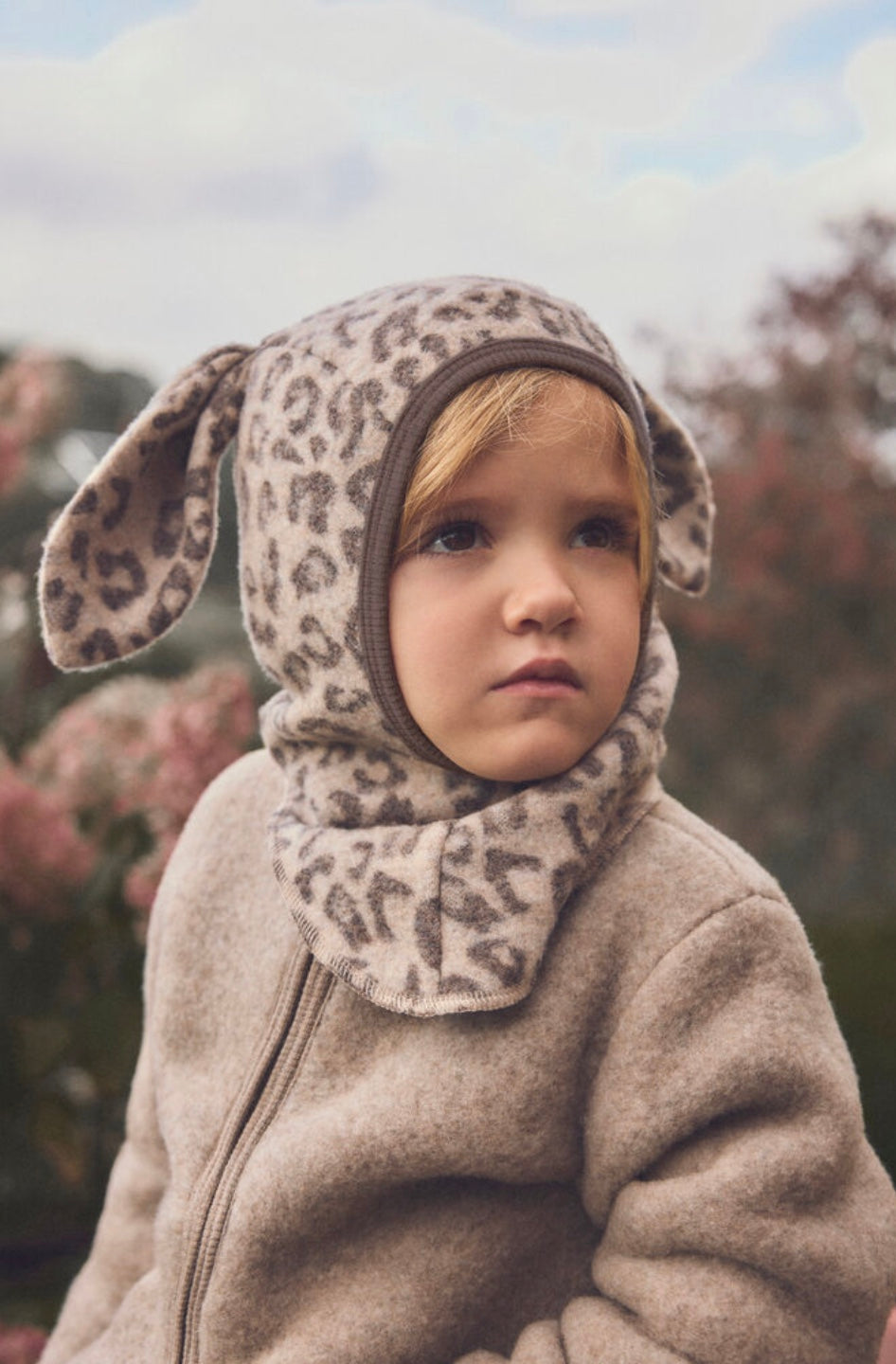 Jakke Wool Fleece Savannah Melange