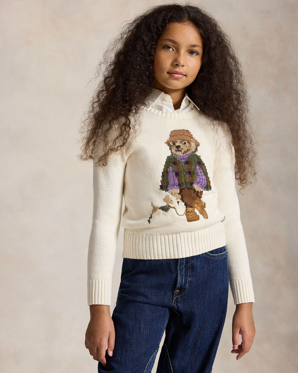 Genser Polo Bear Estate Cream