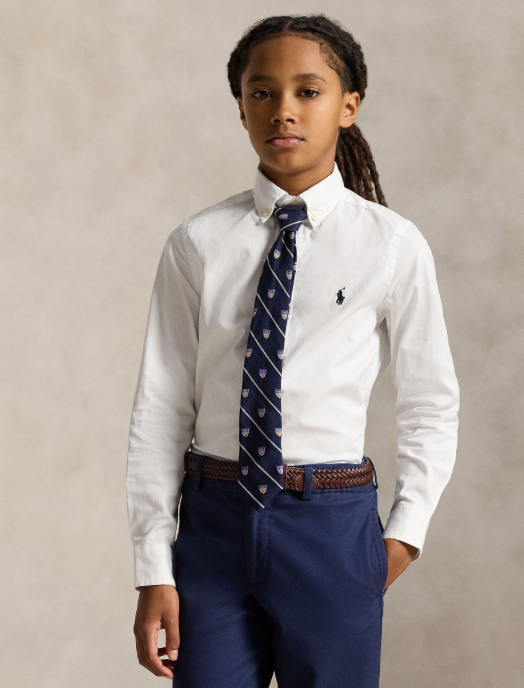 Skjorte Polo Classic Slim Fit White