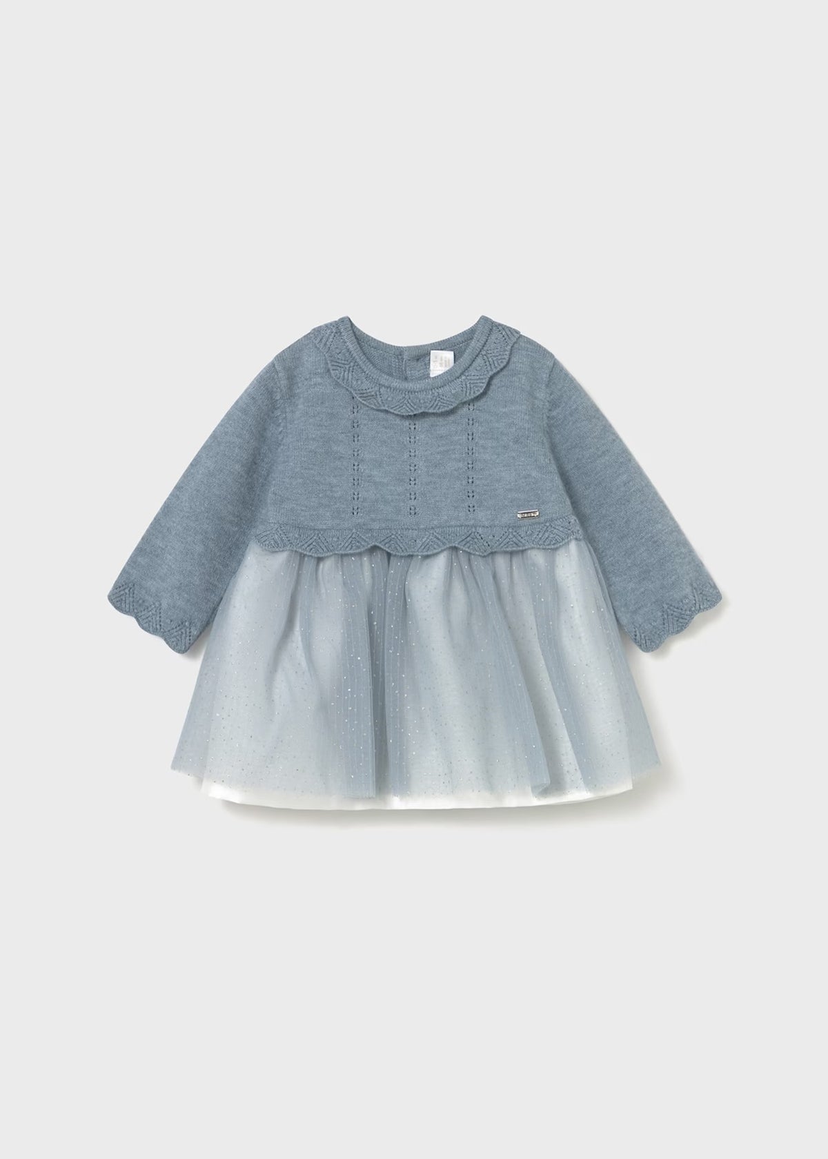 Kjole Newborn Knit/Tulle Moon