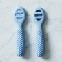 Bubble Pre-Spoons Pale Blue