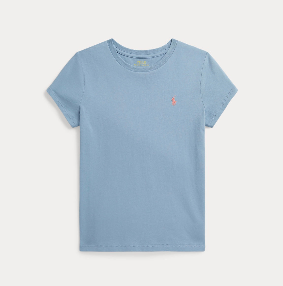T-skjorte Cotton Crewneck Vessel Blue