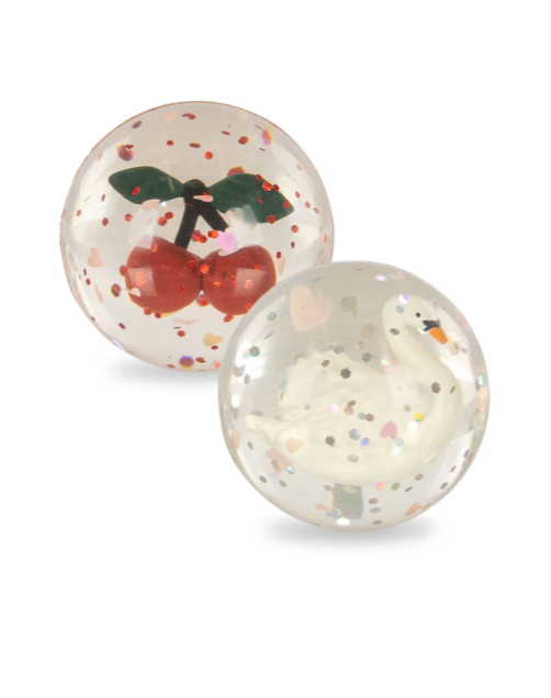 Sprettball 2pk Cherry/Swan