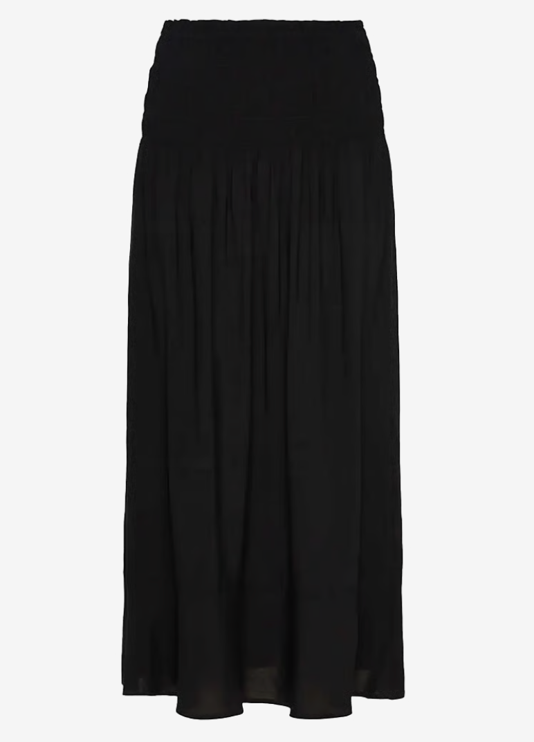 Skjørt RKElif Long Smock Black