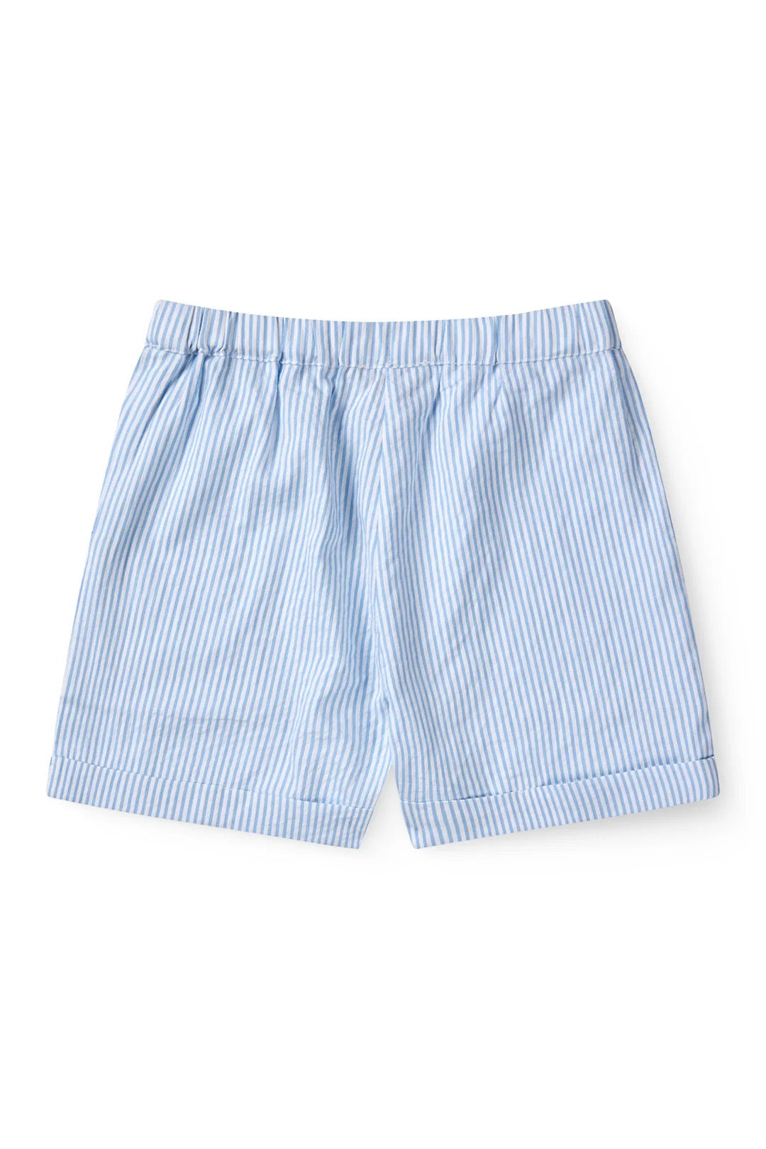 Shorts Seersucker Sporty Sky Blue/Cream Stripe