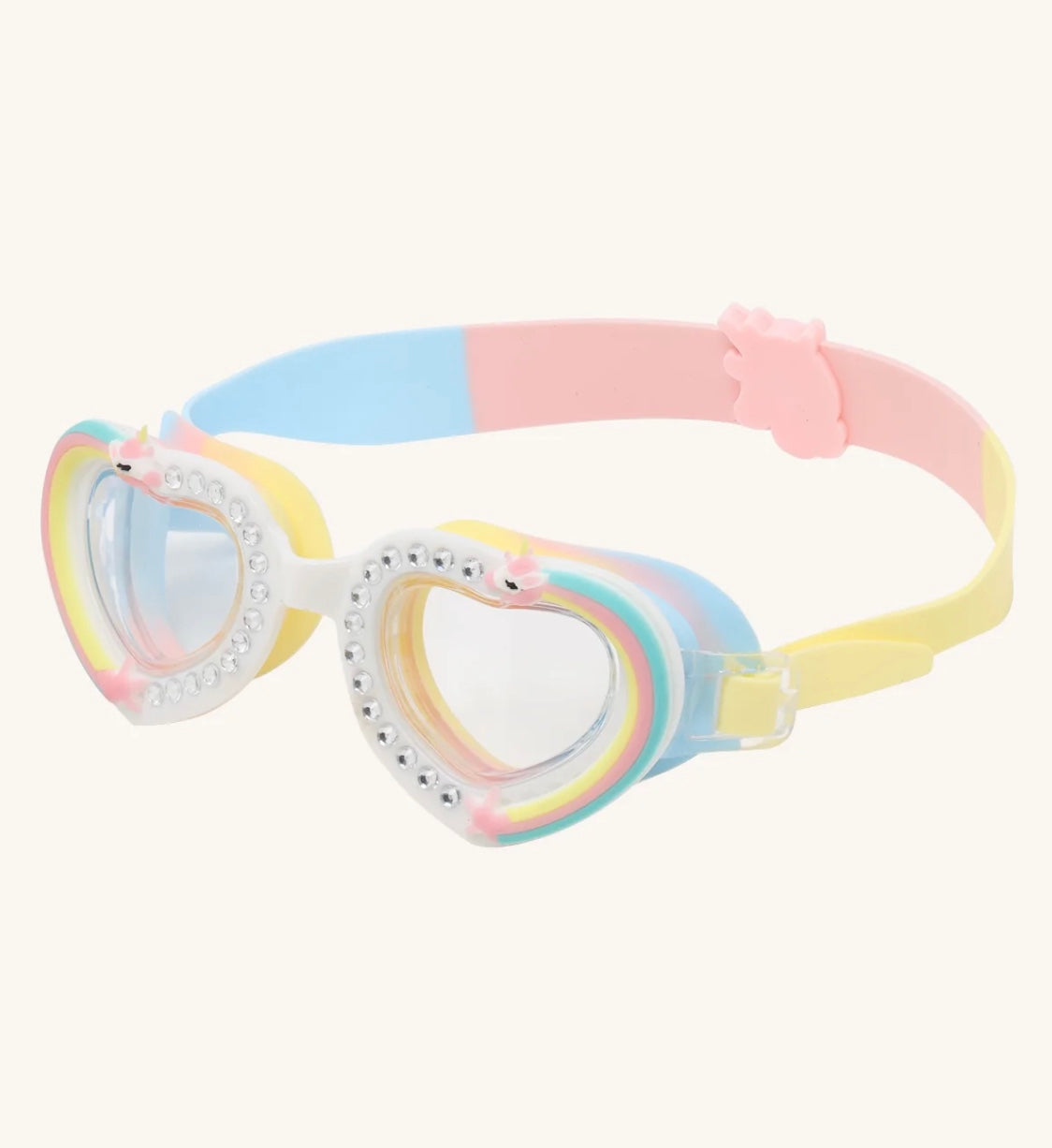 Svømmebriller Fajr Heart Chalk Pink