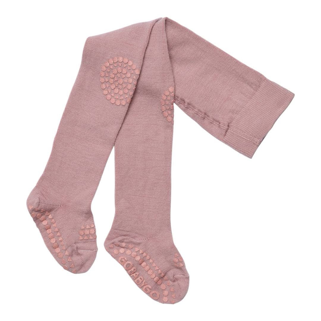 Strømpebukse Crawling Tights Wool Rose Blush