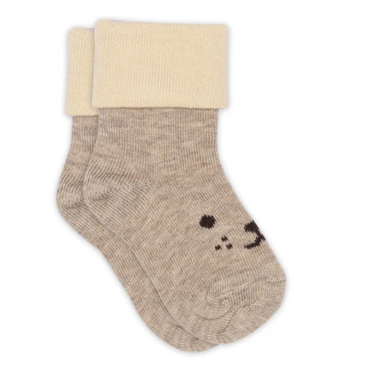 Sokker Anton Light Brown Melange