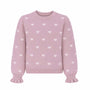 Genser Ull Lani Strikket Soft Pink