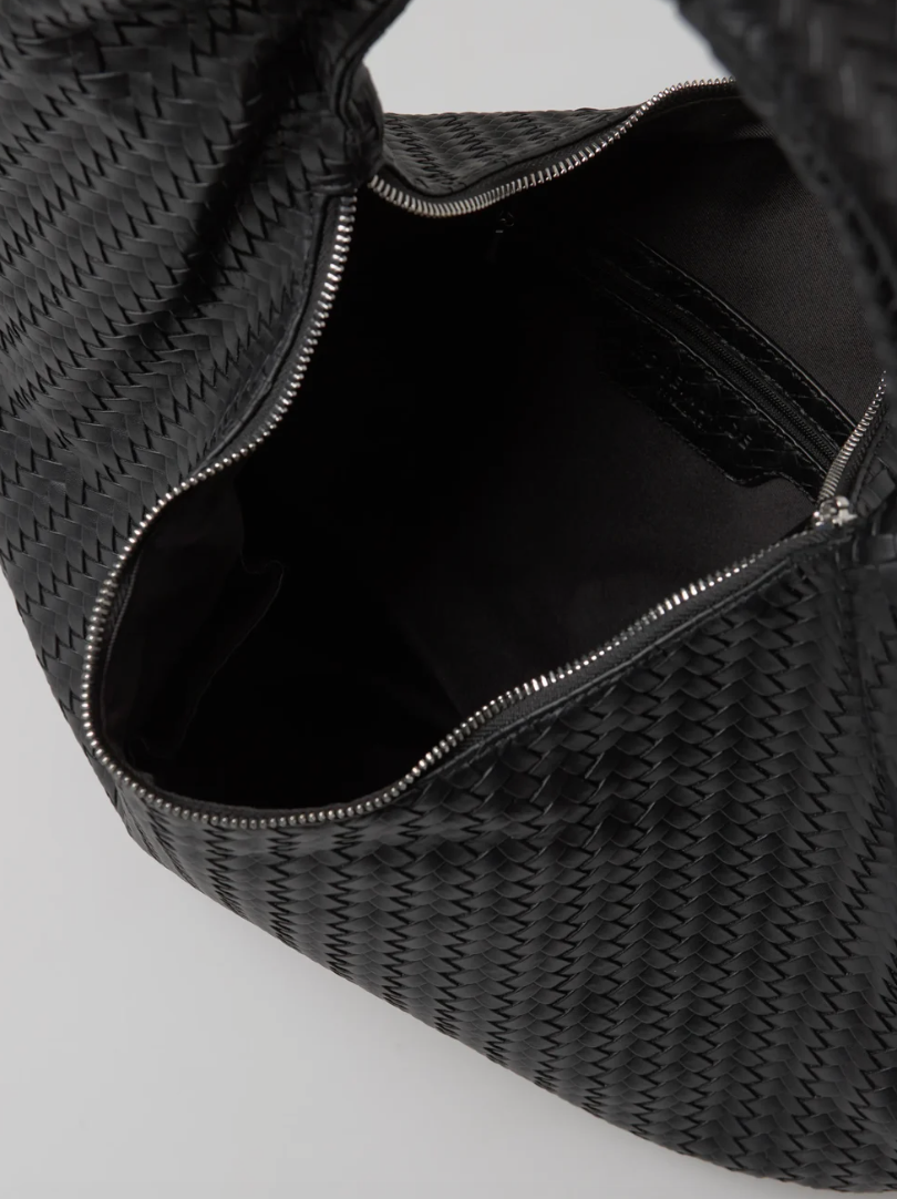 Veske RBRemi Medium Shoulder Bag Black Silver