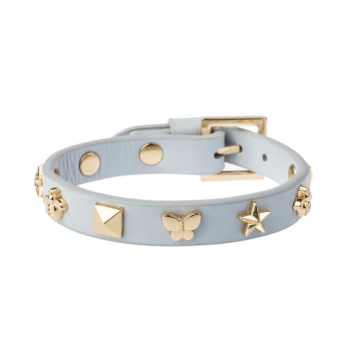 Armbånd Leather Sign Stund Cool Blue