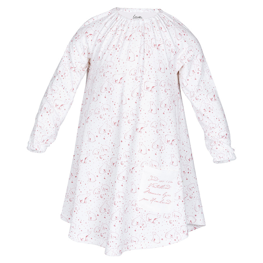 Nattkjole Sisi lillebjørn Rosa