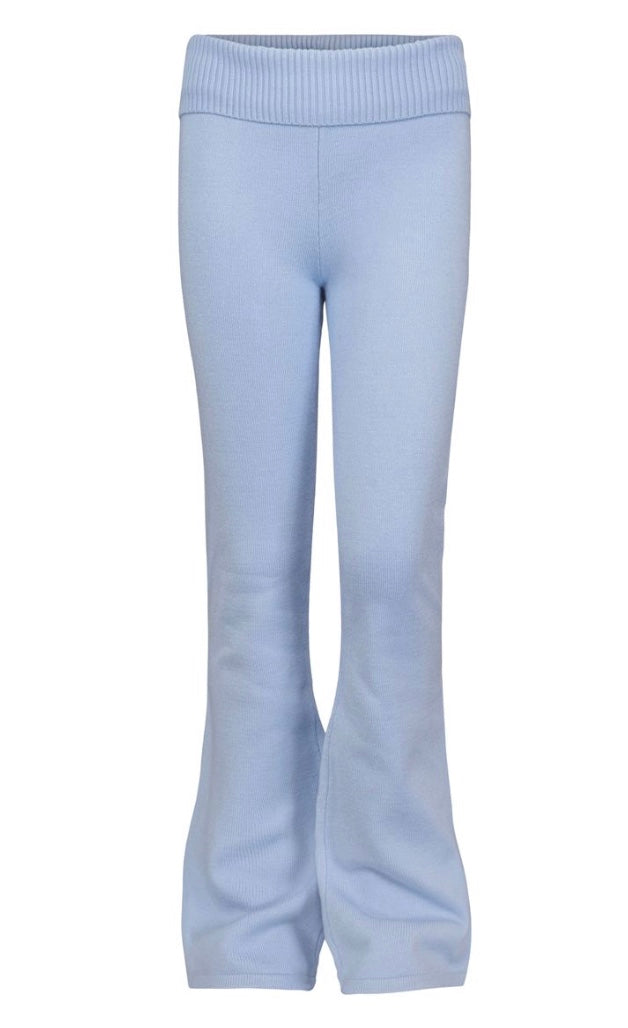 Bukse Vickey Strikket Light Blue