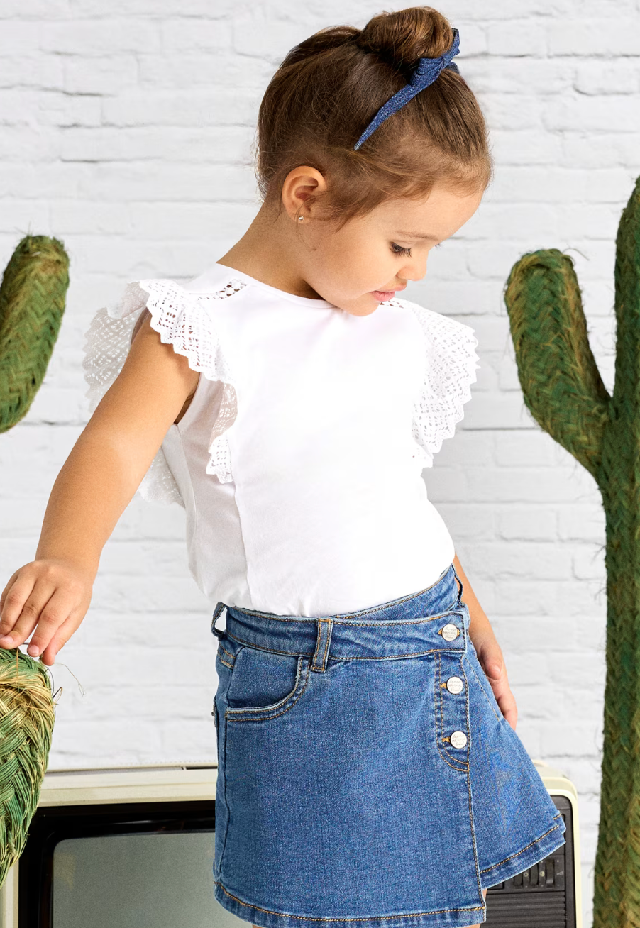 Skjørt Denim Medium