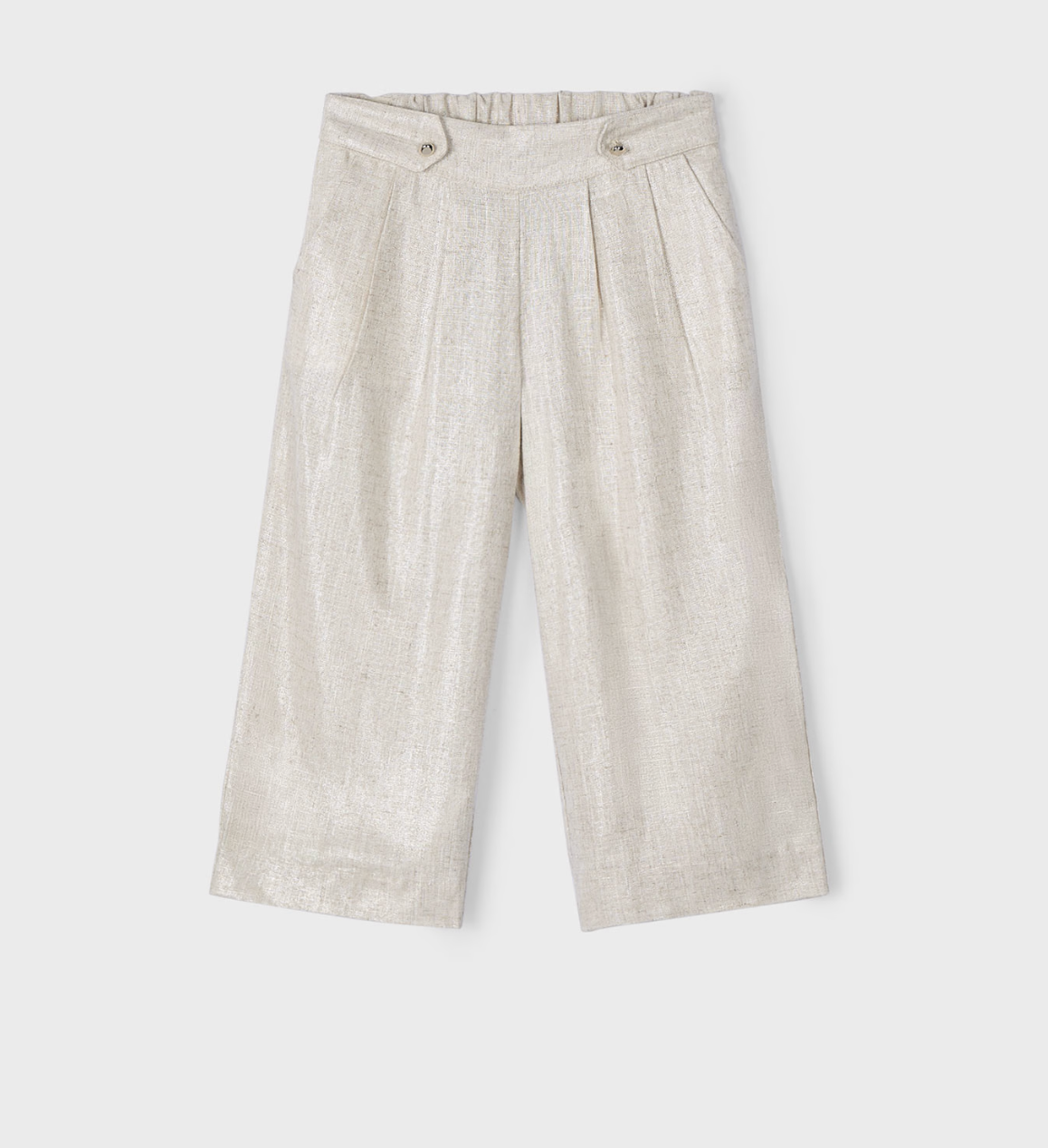 Bukse Long Glitter Linen