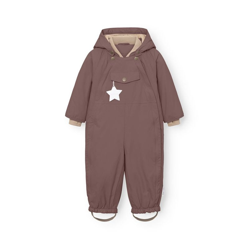 Dress Matwisti Fleece Lined Peppercorn Plum