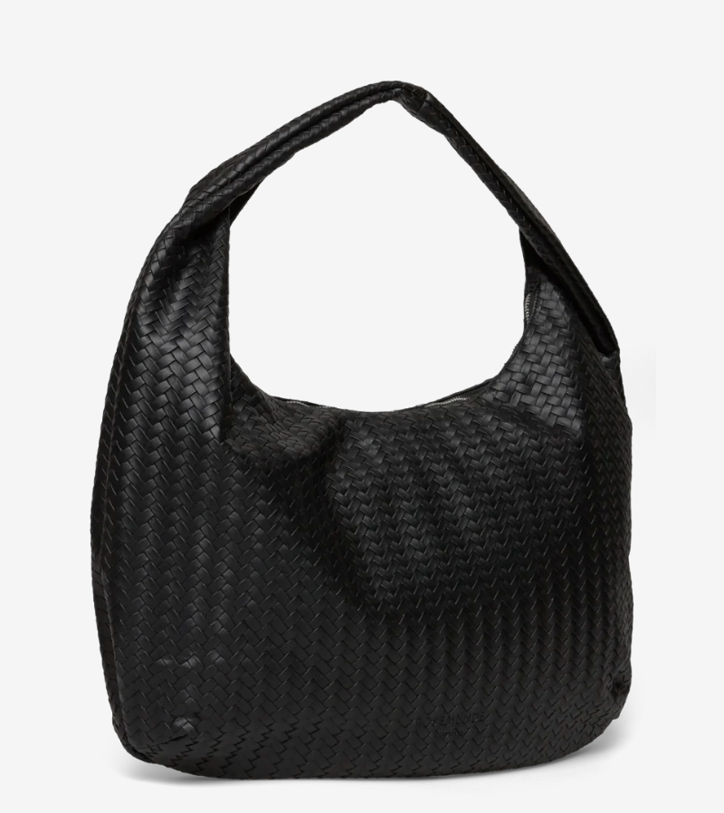 Veske RBRemi Medium Shoulder Bag Black Silver