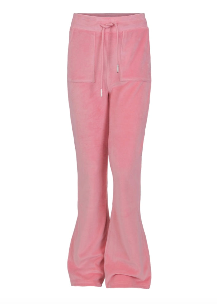 Bukse Hermine Velour Coral Pink
