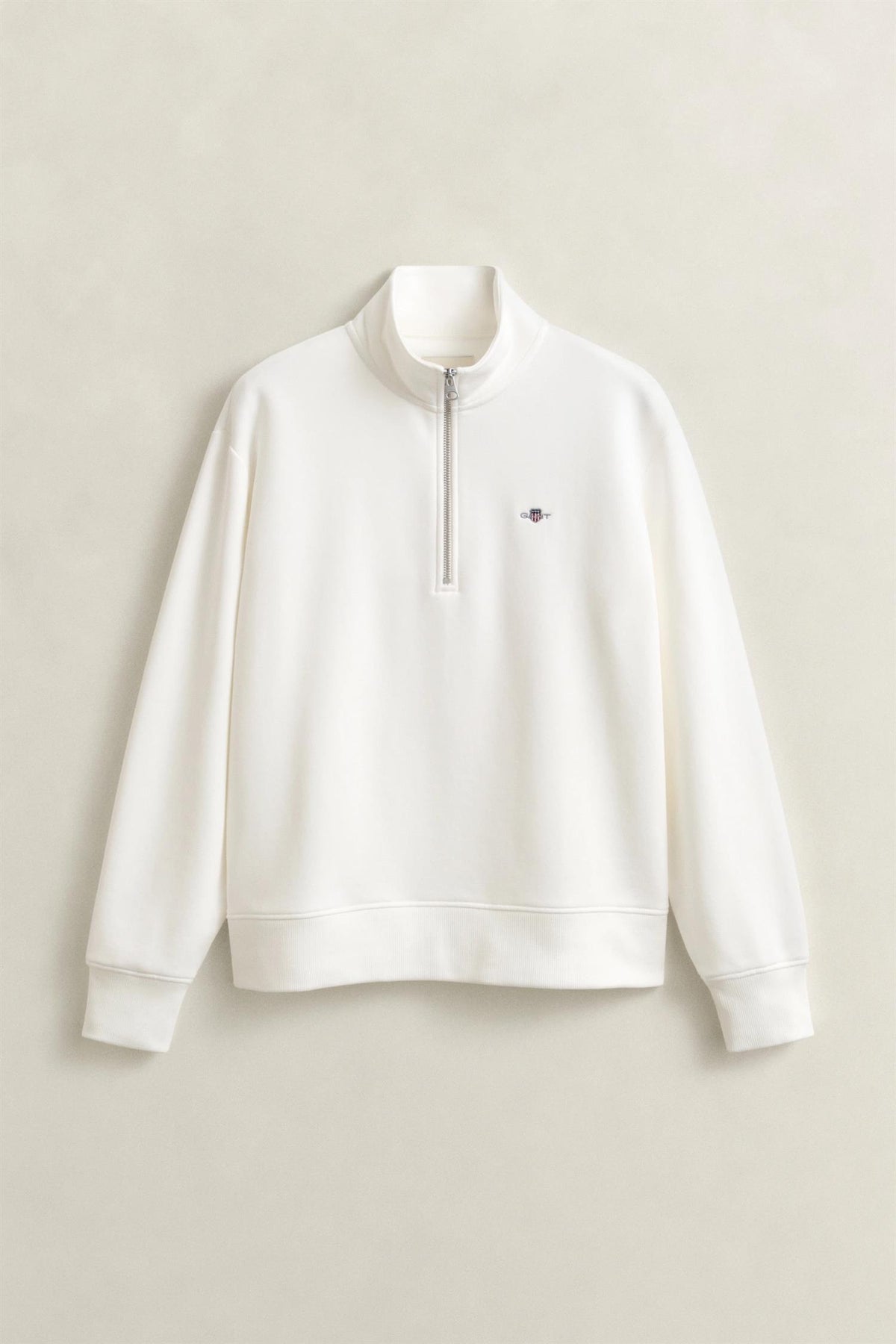 Genser Shield Half Zip Eggshell