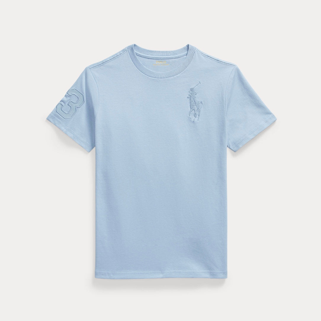 T-skjorte Poney Jersey Estate Blue