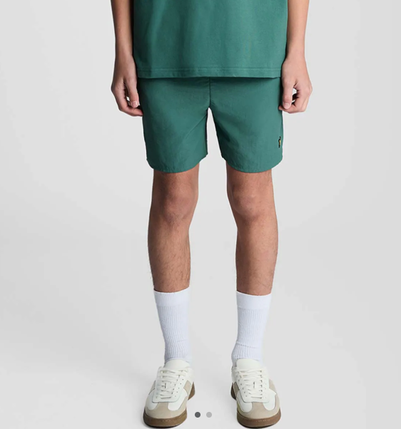 Badeshorts Plain Everglade