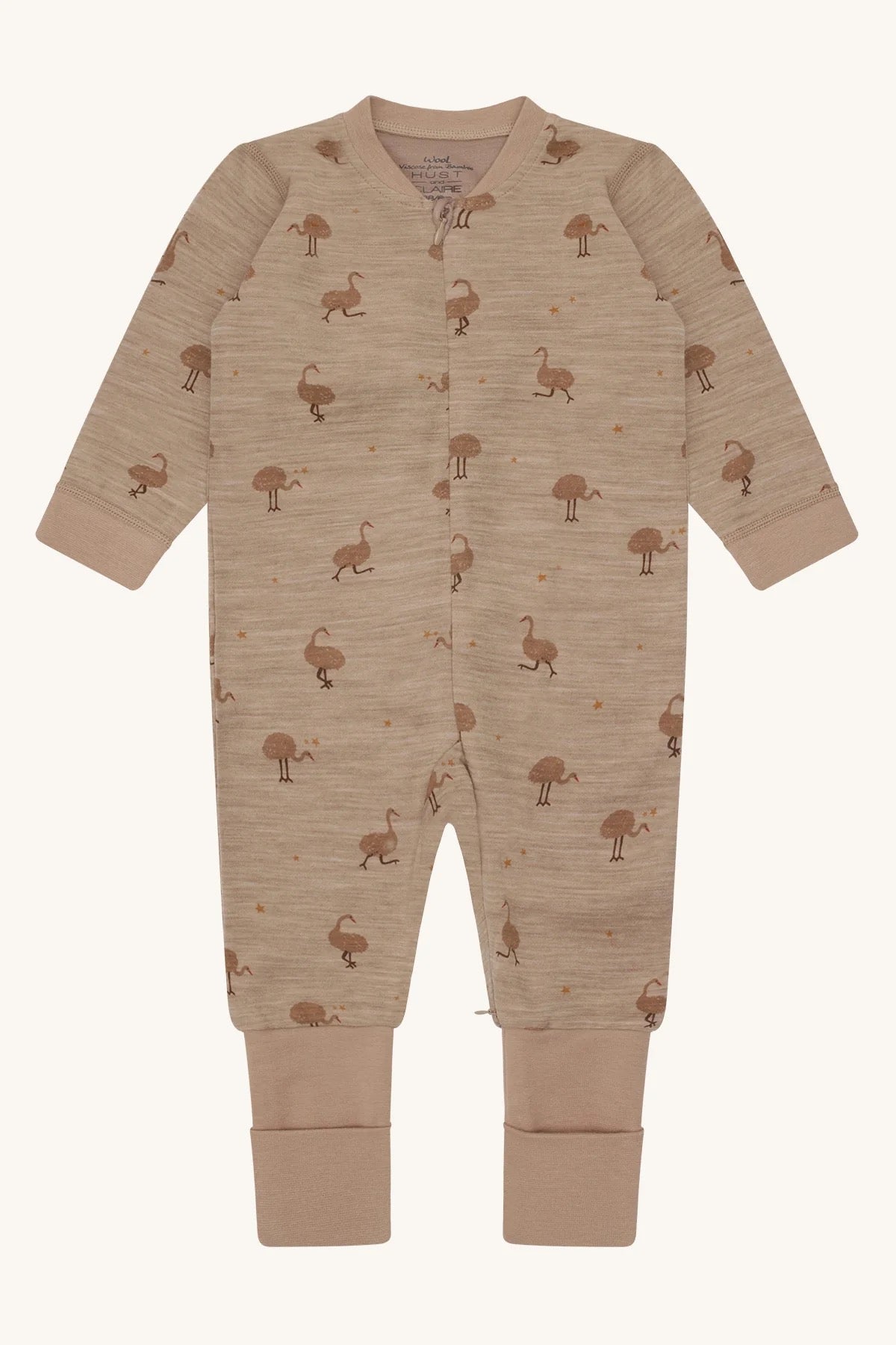 Heldress Manu Zip Ostrich Biscuit