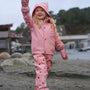 Regnsett Plask Rosa Krystall