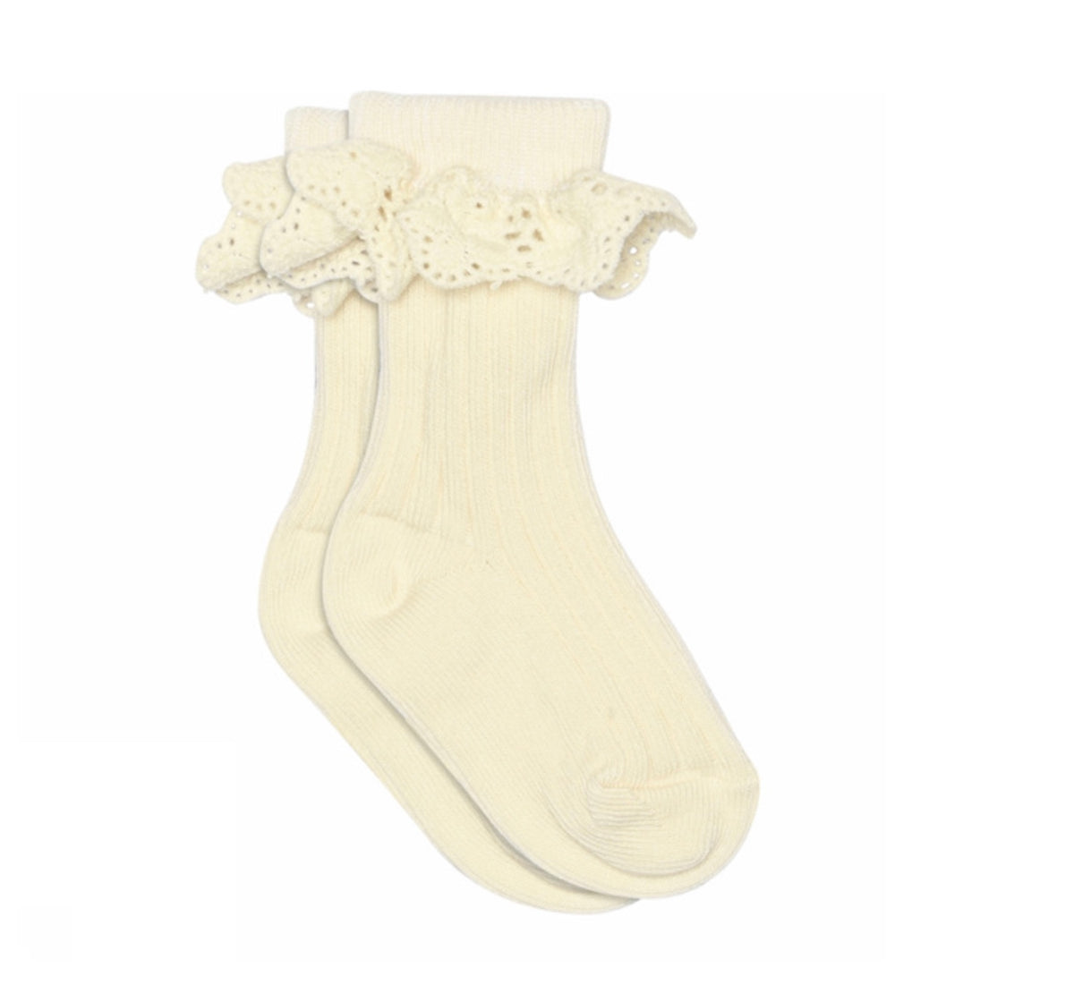 Sokker Lisa Lace Cream