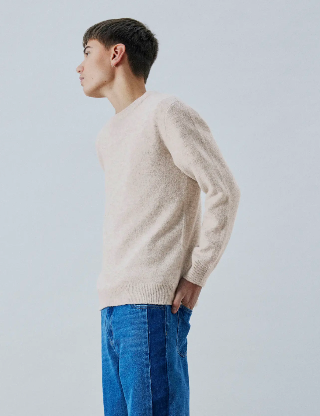 Genser Lodett O-Neck Knit Peyote