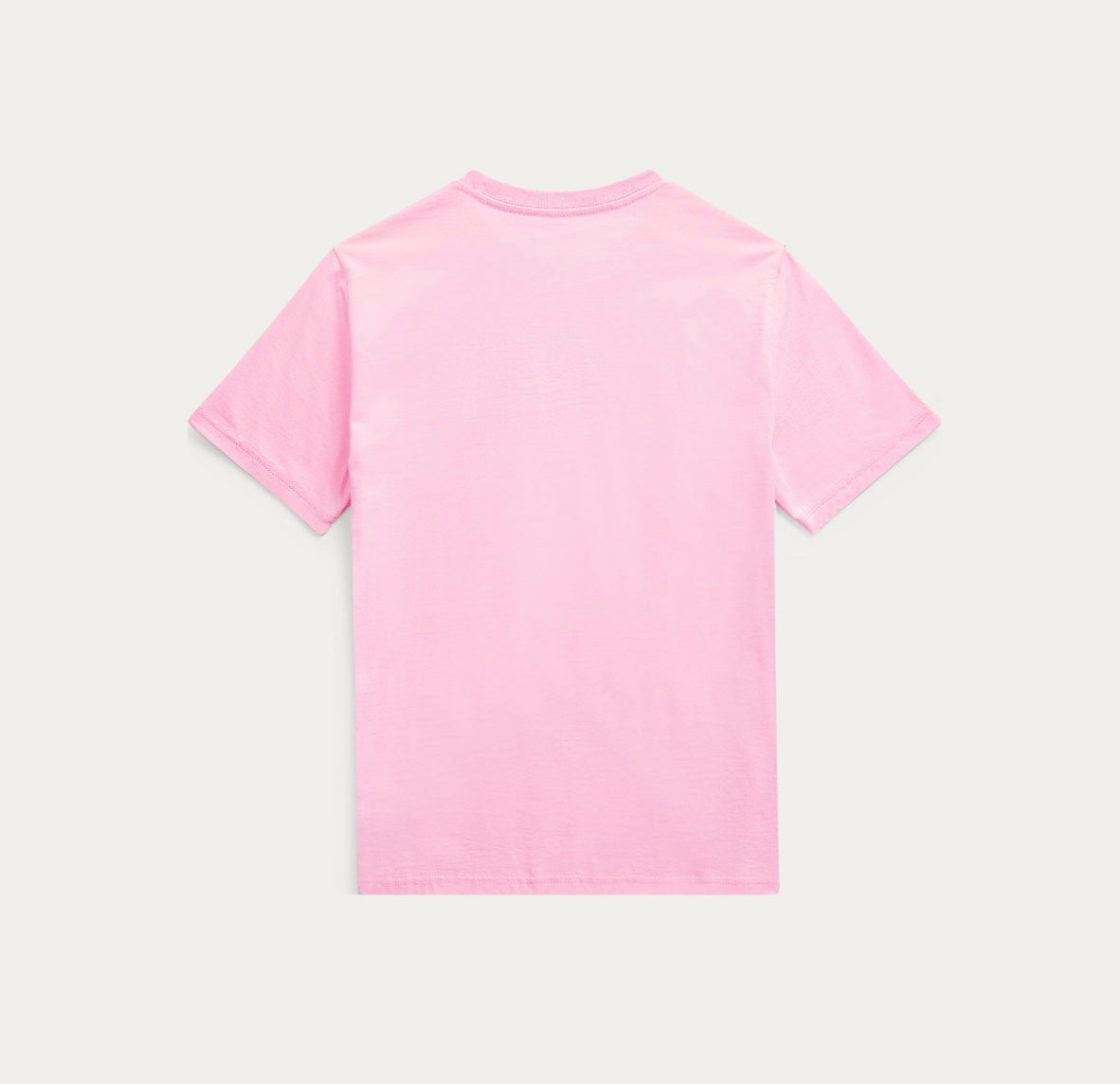T-skjorte Cotton Crewneck Caramel Pink