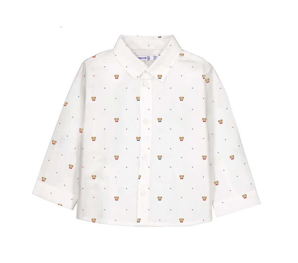 Skjorte Bamse White