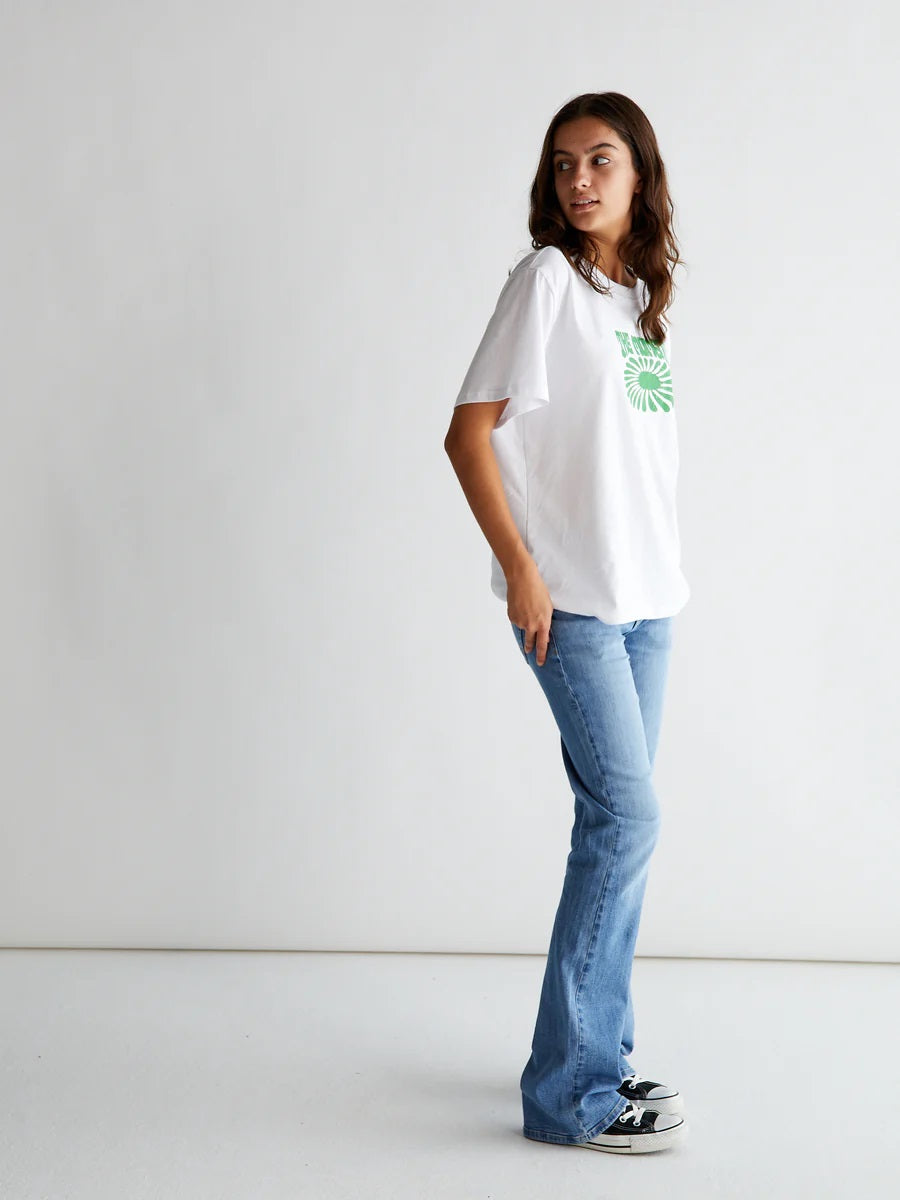 Bukse Texas Low Flare Vintage Blue