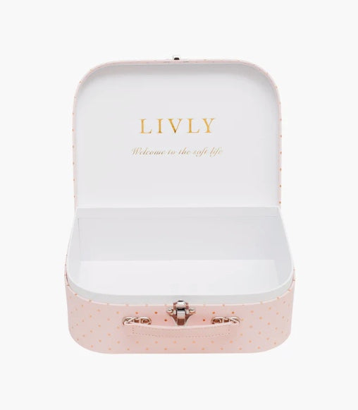 Koffert Medium Sleeping Cutie Pink