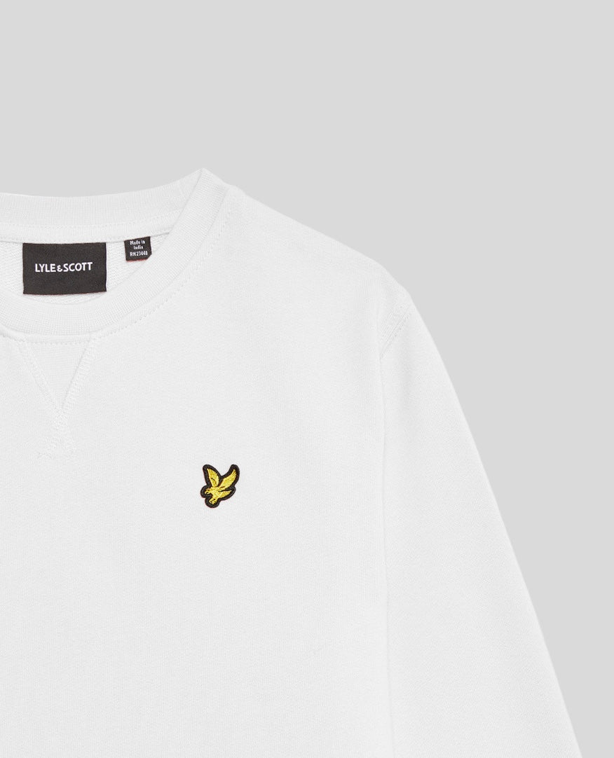 Genser Crew Neck White