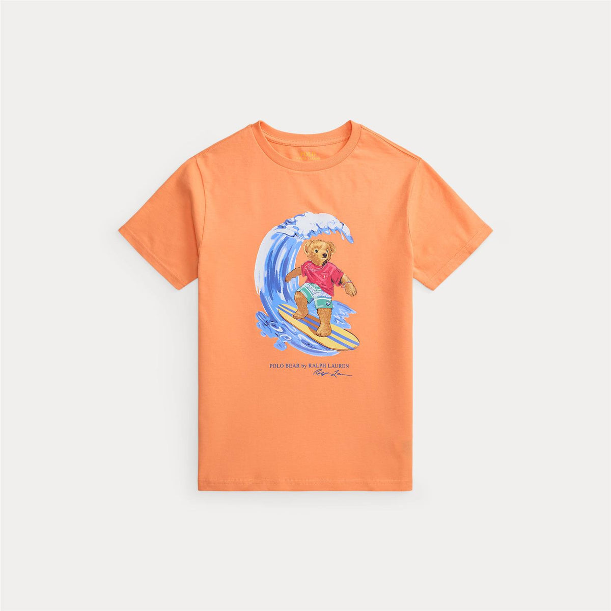 T-Skjorte Polo Bear Wave Poppy Red