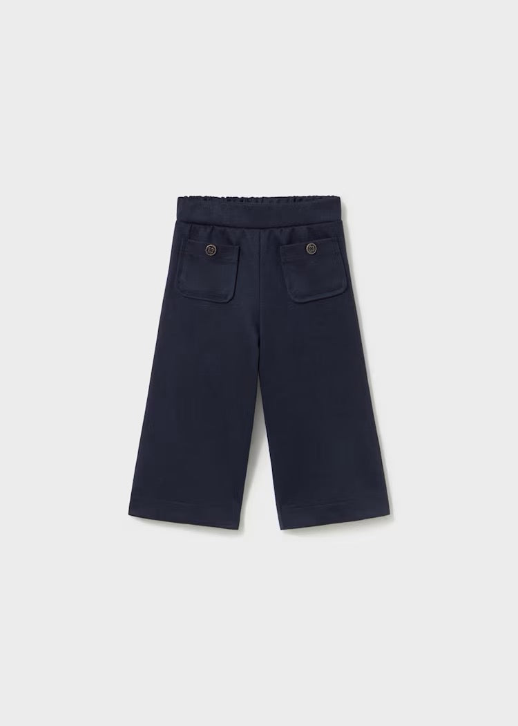 Bukse Twill Knit Navy