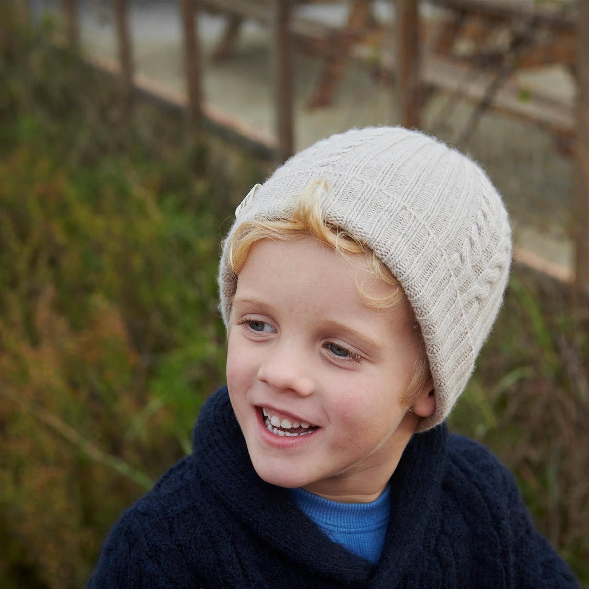 Lue Helsinki Beanie Beige Melange