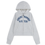Hettejakke Girls Light Grey Heather