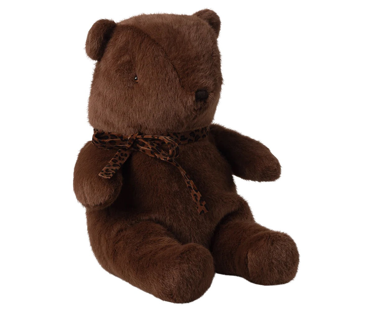 Kosedyr Teddy Bear Plush Medium Dark Chocolate