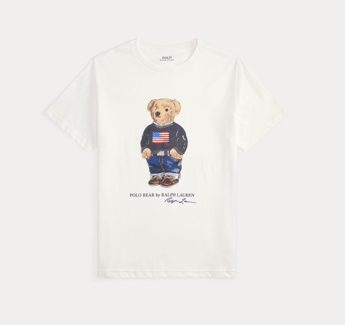 T-skjorte Polo Bear White Core Bear