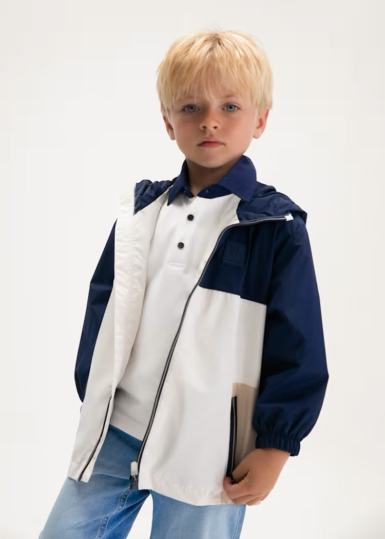 Jakke Windbreaker Two-Tone Navy