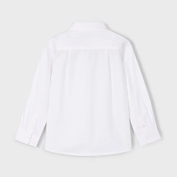 Skjorte Basic Button Down White